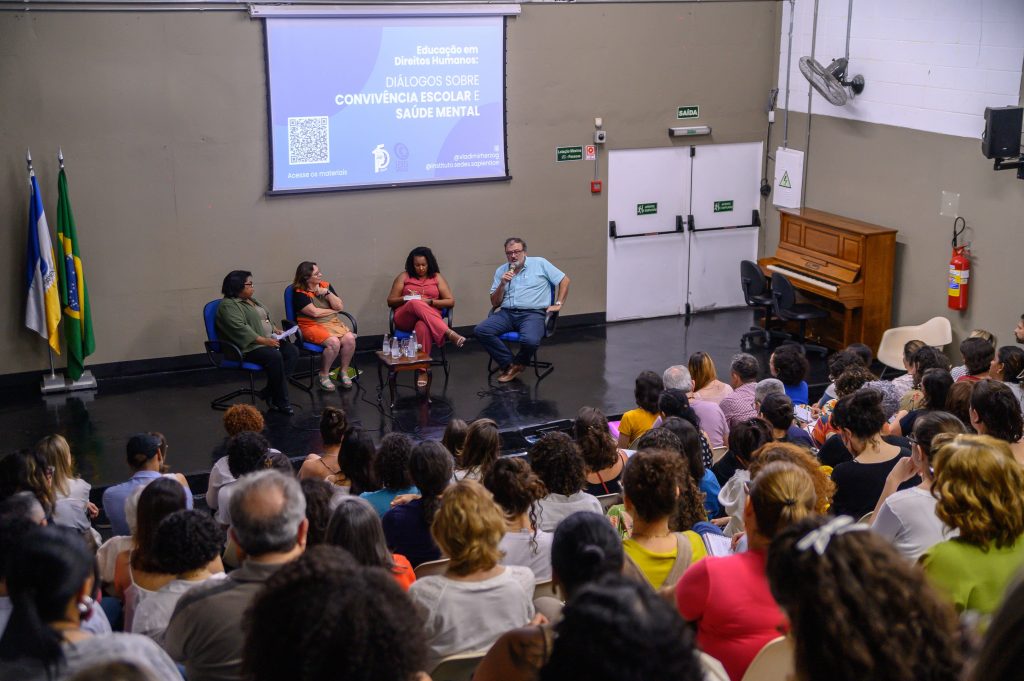 Educação em direitos humanos: Diálogos sobre convivência escolar e saúde mental
Foto: Caroline Moraes/IVH